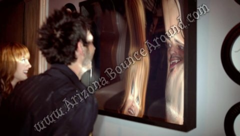 Carnival fun house mirror rental Scottsdale Arizona